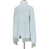 カラーブロッキング タートルネックプルオーバー LP4700 | une nana cool | 詳細画像3 