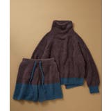 カラーブロッキング タートルネックプルオーバー LP4706 | une nana cool | 詳細画像9 