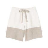 アイボリー | カラーブロッキング ショートパンツ LP5701 | une nana cool