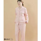 MADE WITH シモジマ 【綿100%】開襟ワッフルパジャマ LP6203 | une nana cool | 詳細画像18 