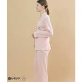 MADE WITH シモジマ 【綿100%】開襟ワッフルパジャマ LP6203 | une nana cool | 詳細画像19 