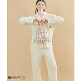 MADE WITH シモジマ 【綿100%】開襟ワッフルパジャマ LP6203 | une nana cool | 詳細画像7 