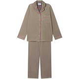 ブラウン | なめらかパイルパジャマ MADE WITH | une nana cool