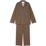 ブラウン | 【綿混】コットンパイルパジャマ MADE WITH | une nana cool