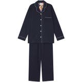 ネイビー | 【綿混】コットンパイルパジャマ MADE WITH | une nana cool