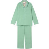 グリーン | 【綿混】32 CM天竺パジャマ MADE | une nana cool