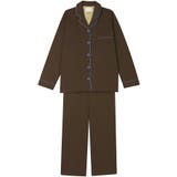 チョコ | 【綿100%】なめらかハイゲージ天竺パジャマ MADE WITH | une nana cool