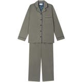 セージグリーン | 【綿100%】なめらかハイゲージ天竺パジャマ MADE WITH | une nana cool