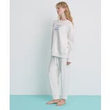 【綿100%】あくびのお嬢さんの裏毛プルオーバー LP6481 | une nana cool | 詳細画像2 