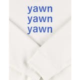 【綿100%】あくびのお嬢さんの裏毛プルオーバー LP6481 | une nana cool | 詳細画像6 