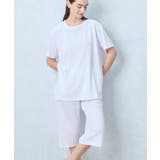 アイボリー | なめらかシルケットスムース半袖パジャマ LIBERTY FABRIC | une nana cool