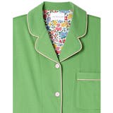 【綿100％】40ハイゲージ天竺半袖パジャマ MADE WITH | une nana cool | 詳細画像13 