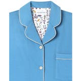 【綿100％】40ハイゲージ天竺半袖パジャマ MADE WITH | une nana cool | 詳細画像2 