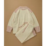 カラーブロッキング プルオーバー＆ロングパンツセット LP6710 | une nana cool | 詳細画像12 