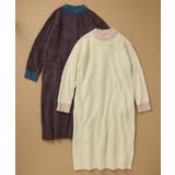 カラーブロッキング ワンピース LP7705 | une nana cool | 詳細画像8 