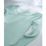 綿100% リブ編みコットン 長袖シャツ LS1000 | une nana cool | 詳細画像2 