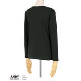 MADE WITH ねずみのANDY 綿混裏起毛あったかシャツ LS5001 | une nana cool | 詳細画像3 