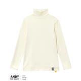 キナリ | MADE WITH ねずみのANDY 綿混裏起毛あったかシャツ LS6001 | une nana cool