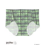 グリーン | 【ハリー・ポッターコラボ】 綿混フラット仕上げショーツ PUN728 | une nana cool