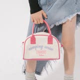 ロゴプリントデザインミニボストンバッグ | URBAN CHERRY | 詳細画像2 