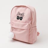 ポンポン付きチェリーロゴ刺繍リュック | URBAN CHERRY | 詳細画像8