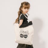 【2way】A3収納可能ロゴプリントキャンバストートバッグ | URBAN CHERRY | 詳細画像13 