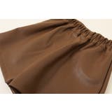 アシンメトリーレザーキュロットパンツ | URBAN CHERRY | 詳細画像15