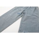 ハートパッチデザインデニムストレートパンツ | URBAN CHERRY | 詳細画像11