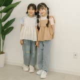 ハートパッチデザインデニムストレートパンツ | URBAN CHERRY | 詳細画像3