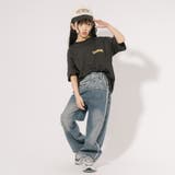 切り替えサイドフリンジラインデニムパンツ | URBAN CHERRY | 詳細画像3
