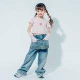 ヴィンテージライクウォッシュデニムスカートドッキングパンツ | URBAN CHERRY | 詳細画像18