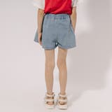 タックフレアデニムショートパンツ | URBAN CHERRY | 詳細画像5