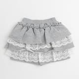 【ふわもち軽やか素材】レースツーティアフリルショートパンツ | URBAN CHERRY | 詳細画像5