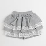 【ふわもち軽やか素材】レースツーティアフリルショートパンツ | URBAN CHERRY | 詳細画像6