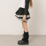 【ふわもち軽やか素材】レースツーティアフリルショートパンツ | URBAN CHERRY | 詳細画像7