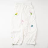 フラワーモチーフワッペンカーゴパンツ | URBAN CHERRY | 詳細画像4