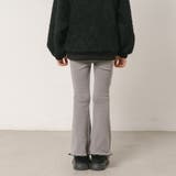 【伸縮性・保温性バツグン】リブカットソーフレアレギンスパンツ | URBAN CHERRY | 詳細画像9