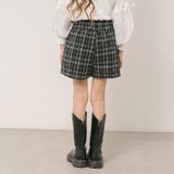 フロントポケットデザインツイードショートパンツ | URBAN CHERRY | 詳細画像8