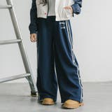 【U.TRACK/ユードットトラック】サイド開閉OK!バックロゴスリットパンツ | URBAN CHERRY | 詳細画像11