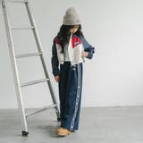 【U.TRACK/ユードットトラック】サイド開閉OK!バックロゴスリットパンツ | URBAN CHERRY | 詳細画像36