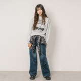 【レイヤードシャツ付属】ワイドデニム | URBAN CHERRY | 詳細画像10