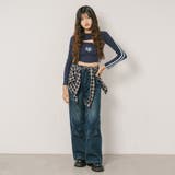 【レイヤードシャツ付属】ワイドデニム | URBAN CHERRY | 詳細画像11