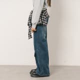 【レイヤードシャツ付属】ワイドデニム | URBAN CHERRY | 詳細画像5