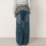 【レイヤードシャツ付属】ワイドデニム | URBAN CHERRY | 詳細画像6