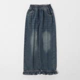 フリルルーズストレートデニムパンツ | URBAN CHERRY | 詳細画像2 