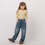 フリルルーズストレートデニムパンツ | URBAN CHERRY | 詳細画像3 