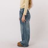 フリルルーズストレートデニムパンツ | URBAN CHERRY | 詳細画像5 