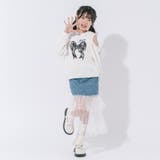 【CHIPIE シピ】インナーパンツ付きリボンデニムドッキングフリルシアースカー… | URBAN CHERRY | 詳細画像13 