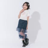 【CHIPIE シピ】インナーパンツ付きリボンデニムドッキングフリルシアースカー… | URBAN CHERRY | 詳細画像19 