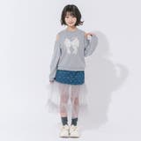 【CHIPIE シピ】インナーパンツ付きリボンデニムドッキングフリルシアースカー… | URBAN CHERRY | 詳細画像21 